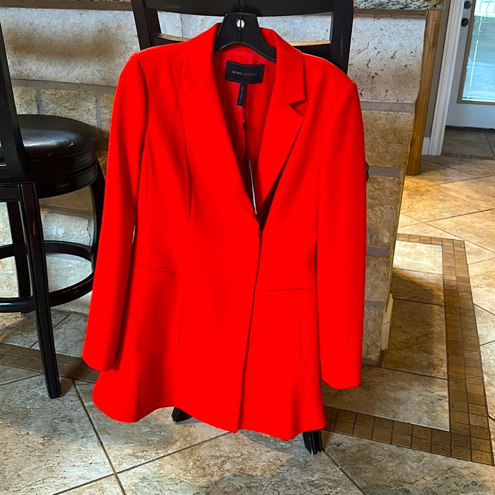 New with tags BCBGMaxaria blazer.